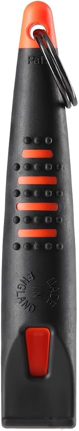 ACME Alpha Dog Whistle No. 210.5 with Free Band Matte Black Long Range Recall view 4