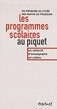 les programmes au piquet by 