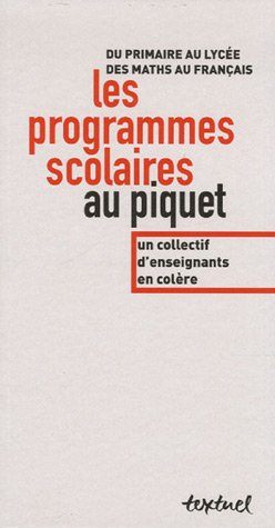 Télécharger les programmes au piquet (Collectif) PDF