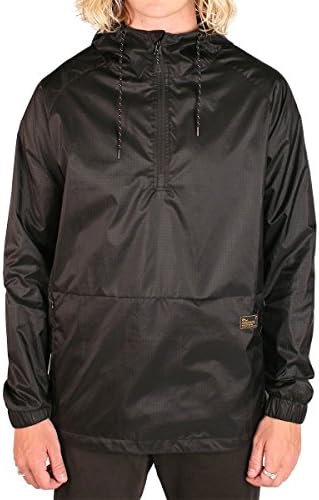 Imperial Motion Bezel Packable Anorak Jacket - Black - XL