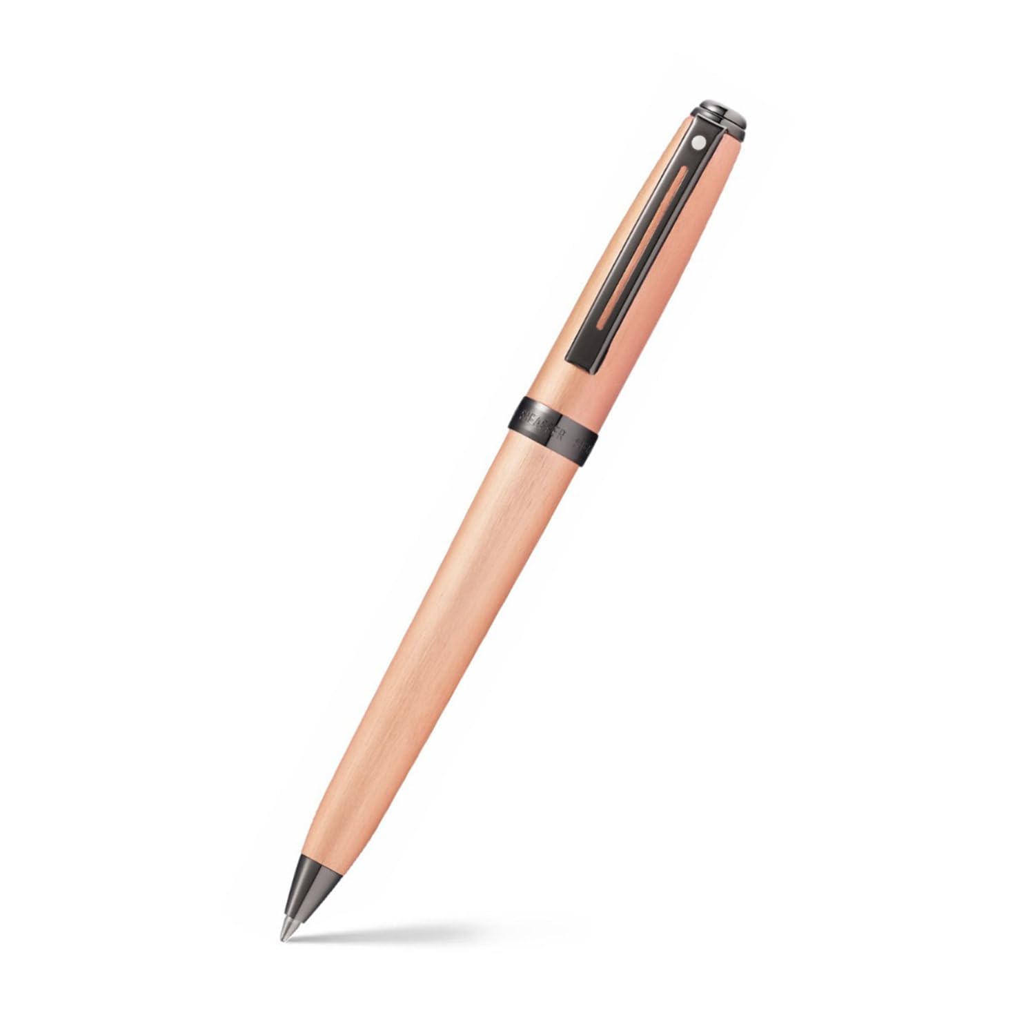 Sheaffer Prelude - Refillable Ballpoint Pen, Brushed Copper, Gunmetal Tone PVD Trim