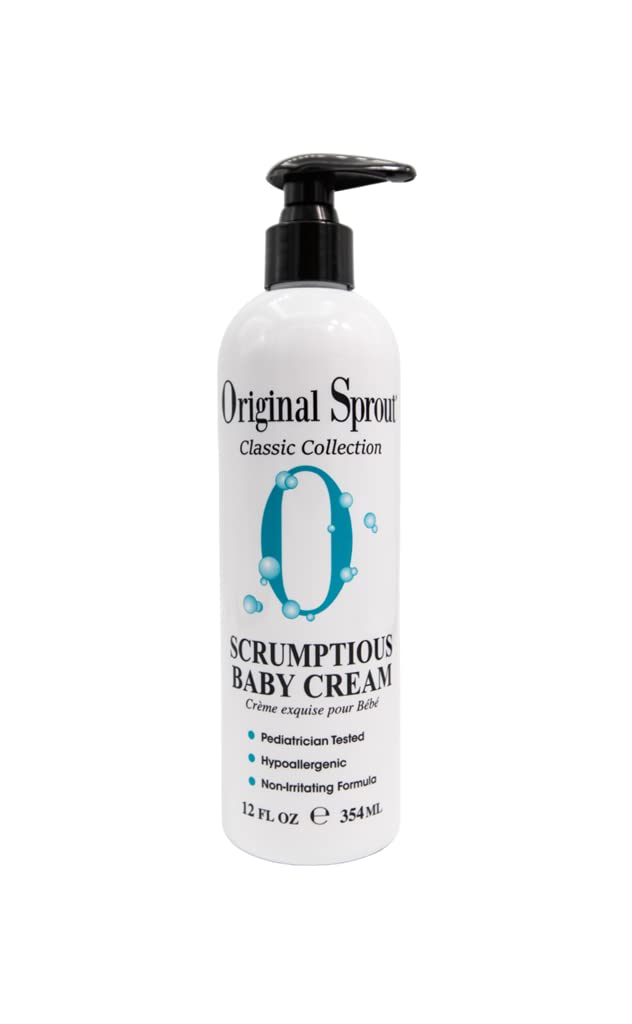 Photo 1 of Original Sprout Scrumptious Baby Cream with Zinc for Babies Sensitive Skin, 12 oz. Bottle