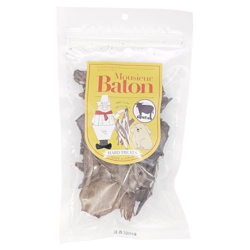 Mousieur Baton(ムッシュバトン) 牛タン 80g 犬用 おやつ 無添加