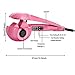MQSS Hair Styling Irons, Automatic Hair Curler, Ceramic Roller Professional Rotating Spiral Hair Anti-Scald Curler for Long and Short Hair Salon Wave Machine Styler with LED Digital Display,Pinkthumb 1