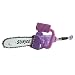 Sun Joe SWJ807E-PRP 10 inch 8.0 Amp Electric Convertible Pole Chain Saw, Purple primary