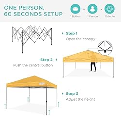 Best Choice Products 8x8ft 1-Person Setup Pop Up