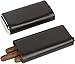3 Cigar Leather Like Case with Cedar Lining by Trademark Innovations