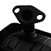 SING F LTD Car Exhaust Black Muffler With Gasket Compatible with Honda GX110 GX120