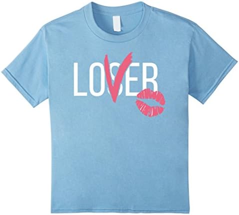Kids Loser Lover Club T-Shirt - Halloween Tee - Horror Club 12 Baby Blue