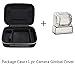 Zaracle Carry Case For DJI Spark Charging Station,Portable Protective Storage Case Bag with Extra Lens Guard Camera Gimbal Cover Lens for DJI Spark Drone