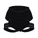 Junlan Butt Lifter Tummy Control Shapewear Shaper Shorts Body Women Waist Thigh (2XL, Black)