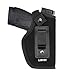 LIRISY Inside The Waistband Holster | Gun Concealed Carry IWB Holster | Fits S&W M&P Shield/Glock 26 27 29 30 33 42 43 / Springfield XD XDS/Ruger LC9 & All Similar Handguns