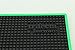 Bar Mat – Superior Rubber Barware – 18 x 12 inches – Non-Slip - Service and Spill Mat – Black with Green Edge