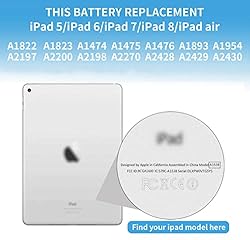 Replacement Battery for iPad 5/iPad 6/iPad 7/iPad