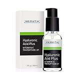 Best Anti Aging Vitamin C Serum with Hyaluronic Acid & Tripeptide 31 Trumps ALL Others. Maximum Percentage Vitamin-C Topical Vit C Can Make Your Face Look Ten Years Younger! 100% Money Back Guarantee
