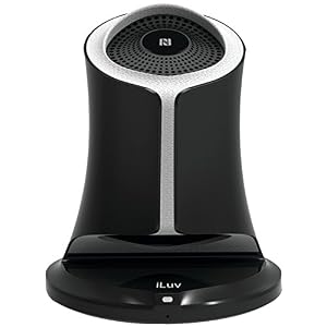 Image of iLuv  Portable Wireless NFC-enabled Bluetooth Speaker With Hands Free and 360 Degree Sound for iPhone 7/7plus , iPhone 6/6 Plus, iPhone 5s/5c/5/4S, iPads, and other Smartphones and Tablets
