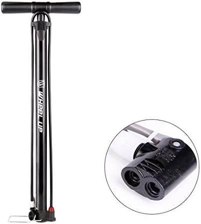 LJ Sport Bike High Pressure Pump, Portable Manual Pump for Bike Electric Motorcycl Car (Black, Q3)