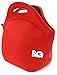 PAG Neoprene Lunch Tote Insulated Reusable Picnic Lunch Bags for Men Women Adults Kids Boys Girls, Red