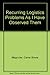 Book cover for Recurring Logistics Problems As I Have Observed Them