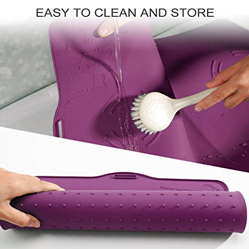 IMPAWFAN Silicone Pet Feeding Mat for Dogs and Cats, 23\