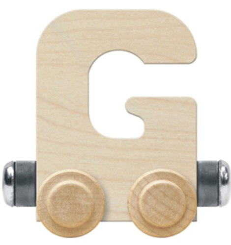 NameTrain Unfinished Letter Car G - Made in USA