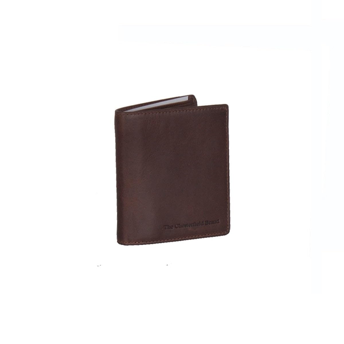 The Chesterfield Brand Leather Wallet Brown Carl RFID Safe
