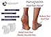 Gel Heel Cushions for Heel Pain Relief I Plantar Fasciitis Heel Cups I Silicone Cup Pads for Heel Spurs I Heel Pain Relief Insoles for Sore or Bruised Feet I Heel Pads for Women & Men Fits Most (2mm)