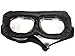 WWII RAF Aviator Pilot Motorcycle Half helmet Goggles (TMS-33-6)