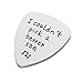 Son Gifts from Mom Dad - Stainless Steel I Couldn't Pick A Better Son Guitar Pick Jewelry Musician Gifts, Unique Birthday Gift for Son from Mother and Father