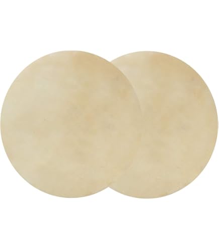 Peau De Tambour En Cuir De Chèvre - Remplacement Pour Djembé Africain, Accessoire Percussion 35x35 Cm