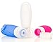 COMFY TRAVEL Silicone Bottles Set of 3 x 3 oz., Quality BPA Free Silicone, Leak Proof, Squeezable, Easy Clean & Refill, TSA Approved, Perfect Tubes Set for Toiletry Kits, Carry-on Luggage