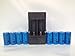 ON THE WAY®8PCS 3.7V 880mAh CR123A 16340 Rechargeable Battery+Dual Wall Charger Set