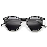 MJ Boutique's Vintage Inspired Round Horned P-3 Sunglasses with Key Hole Nose