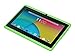 Dragon Touch 7-Inch Quad Core Android Kids Tablet (Wifi and Camera and Games, HD Kids Edition with Zoodles Pre-Installed, Y88X ) Bundle with Green Silicone Case