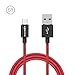 Braided Micro USB Charging Data Cable BlitzWolf 6ft 2.4A Fast Charging Cord With Magic Tape Strap, Micro B Charger and Data Cord for Samsung, Nexus, LG, Sony, Motorola, Android Smartphones