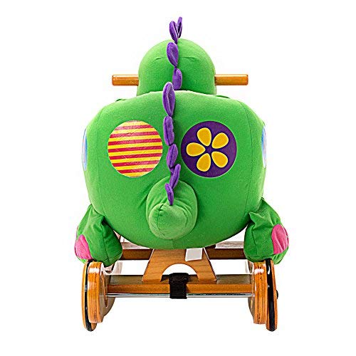image for Hessie Plush Rocking Horse with Soft Cute Stuffed Animal, Indoor and O