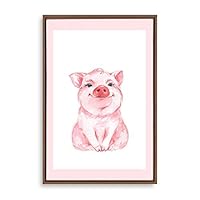 Framed Canvas Wall Art Cartoon Children's Room Canvas Prints Home Artwork Decoration for Living Room,Bedroom - 16x24 inches