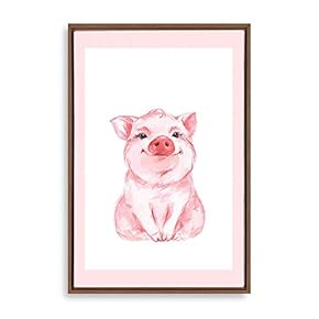 Framed Canvas Wall Art Cartoon Children