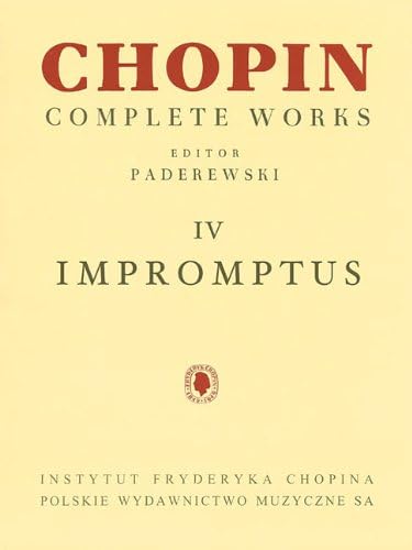 Impromptus: Chopin Complete Works Vol. IV (Fryderyk Chopin Complete Works, IV)