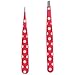 2pcs Professional Stainless Steel Slant Tip Hair Removal Eyebrow Tweezer Makeup