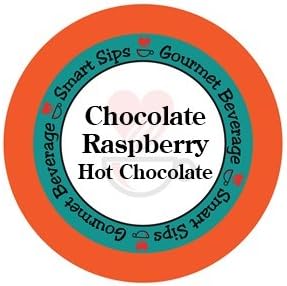 Smart Sips, Chocolate Raspberry Hot Chocolate, for Keurig K-cup Brewers, 24 Count