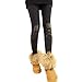 TOOGOO(R) Women Thermal Leggings Long Pants Trousers Warm Skull Punk US M