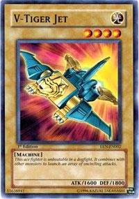 Yu-Gi-Oh! - V-Tiger Jet (EEN-EN002) - Elemental Energy - 1st Edition - Common