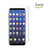[2 PACK] Samsung Galaxy S9 Plus Screen Protector (Case Friendly), DeFitch [Full Coverage] PET Soft Flexible TPU film