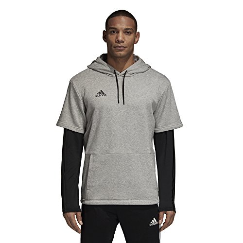 Adidas tango layered hoodie Clearance