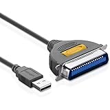 UGREEN USB to IEEE1284 CN36 Parallel Printer Adapter Cable for Printer, Inkjet, Laser etc (3FT)