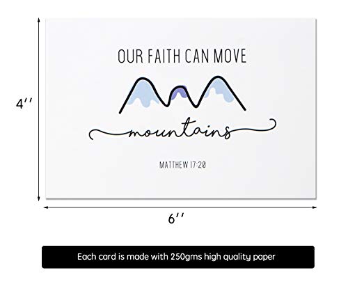 image for Bargain Paradise Christian Greeting Cards - 60 Inspirational Greeting 