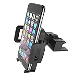 Car Mount Holder - TURATA CD Slot & Air Vent Car Mount Universal Holder 360° Rotation Cradle for Iphone Samsung Galaxy Nexus LG Nokia Xiaomi Moto Oneplus HTC Android Phones