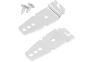 RAYHOOR Reyhoar 2 Pack 8269145 Undercounter Dishwasher Upper Mounting Bracket Replacement with Screws Compatible with Whirlpool & KitchenAid Dishwashers, Replaces WP8269145 AP3039168 PS393134