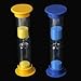 MagiDeal Mini Hourglass Sandglass 2 Minute Sand Clock Blue
